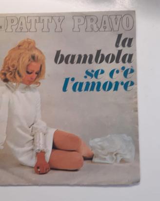 Patty pravo la bambola vinile 45 giri