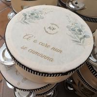 Tamburelli 10 cm personalizzati