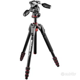 Manfrotto 190GO con testa MHXPRO-3W