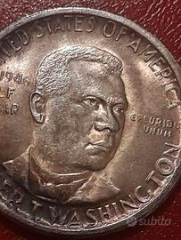 Moneta commemorativa mezzo dollaro 1946 argento