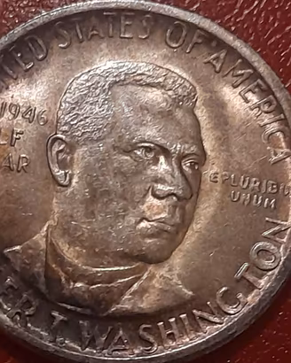 Moneta commemorativa mezzo dollaro 1946 argento