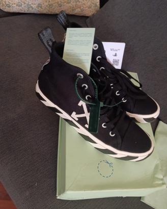 Scarpe Off-White nuove con cartellino taglia 45 or