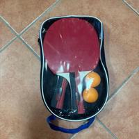 Racchette da ping pong + 2 palline