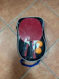 Racchette da ping pong + 2 palline