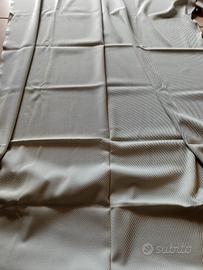 tessuto vintage  a righe azzurro