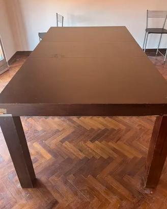 Tavolo Allungabile in noce marrone