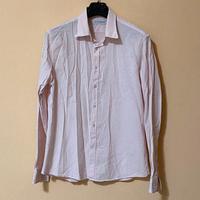 JCM Jey Coleman Camicia Manica Lunga Righe Rosa