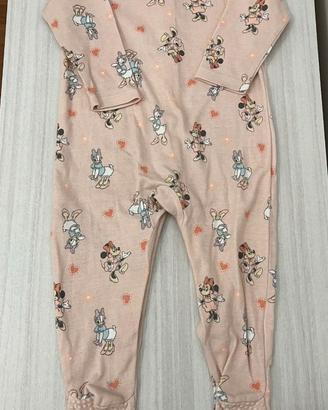 Tutina Disney Baby - 9/12 Mesi - Rosa - Buono