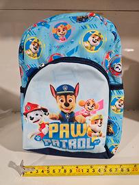 zaino asilo e tempo libero paw patrol 