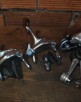 Gruppo Shimano rx-100 a550 deragliatore leve freni