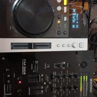 consolle mixer e cdj Pioneer 