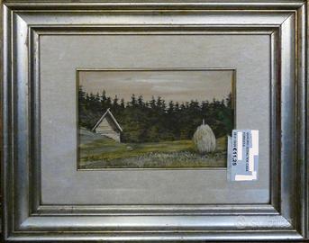 Dipinto di Paesaggio Alpino, di Sedlacek