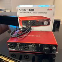 Focusrite Scarlett 4i4 3rd gen - scheda audio