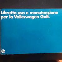 Libretto uso e manutenzione Volkswagen Golf 1/1979