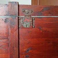  Baule Madia h110 con ribalta arte povera 