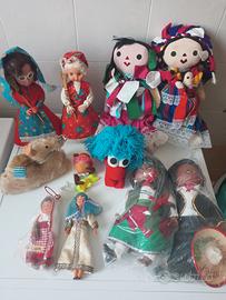 Lotto bambole vintage anni 70 