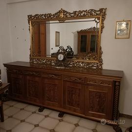 arredo classico salotto pranzo, ritiro sul luogo