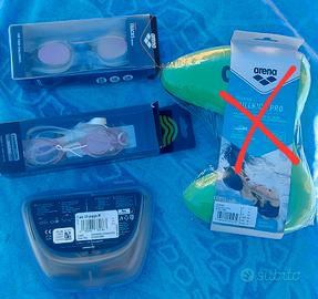 occhialini e pull kick pro