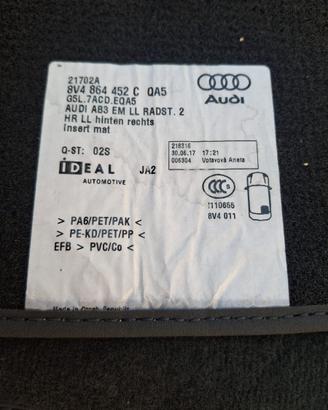 Tappeti in Moquette Auto