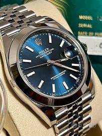 🔵🔵 Rolex Datejust 41mm blu jubilee nuovo! 🔵🔵