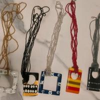 Collane in vetro di Murano