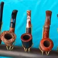 COLLEZIONE 20 PIPE CON PORTAPIPE