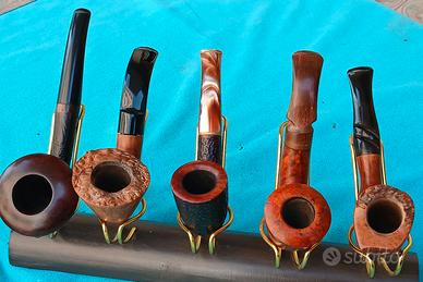 COLLEZIONE 20 PIPE CON PORTAPIPE