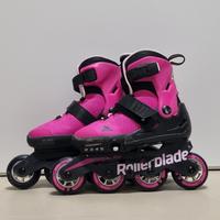 Pattini Rollerblade bambina+ protezioni