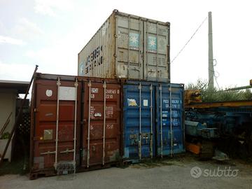Container marittimi e Monoblocchi da cantiere