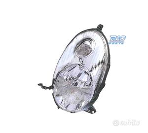 FARO DESTRO NISSAN MICRA K12 03-07 CON FONDO CROMA