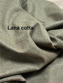 Scampolo di tessuto lana cotta 150x200cm verdone