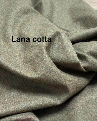 Scampolo di tessuto lana cotta 150x200cm verdone