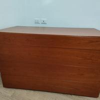 Cassettiera+ comodini in ciliegio 