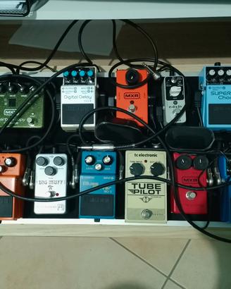 effetti pedalini chitarra elettrica vari