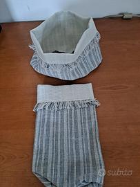 portapane e portagrissini natalizio