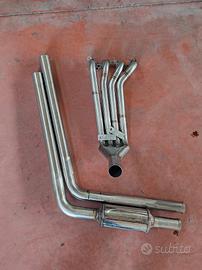 Scarico 4 in 1 A112 abarth Terminale sottoporta 