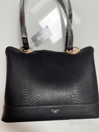 Borsa nera donna pelle Dune London