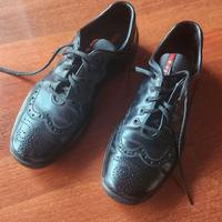 Prada Linea Rossa Brogue Spazzolato Lux 42