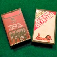 COPPIA DI AUDIOCASSETTE DI ADRIANO CELENTANO  