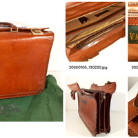 Borsa vintage vera pelle D'aragona