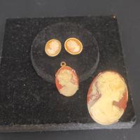 cammeo parure vintage 