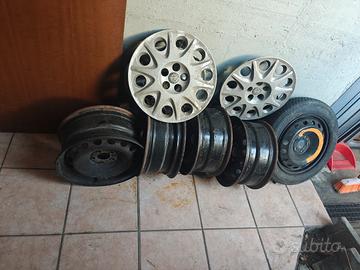 Cerchi in ferro misura fori 5x98