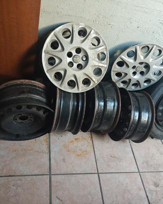 Cerchi in ferro misura fori 5x98