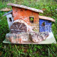 mulino per presepio e modellini