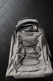 🎒 Zaino Trolley TintaUnita - Grigio .