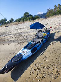 Kayak da pesca big mama progressor 430