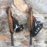 Bastoncini trekking leki NON TELESCOPICI