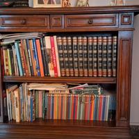 Libreria Roma in noce