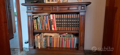 Libreria Roma in noce