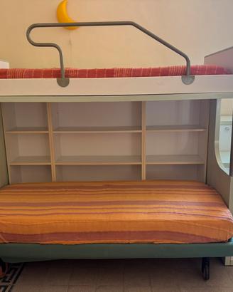 Cameretta a soppalco Moretti Compact